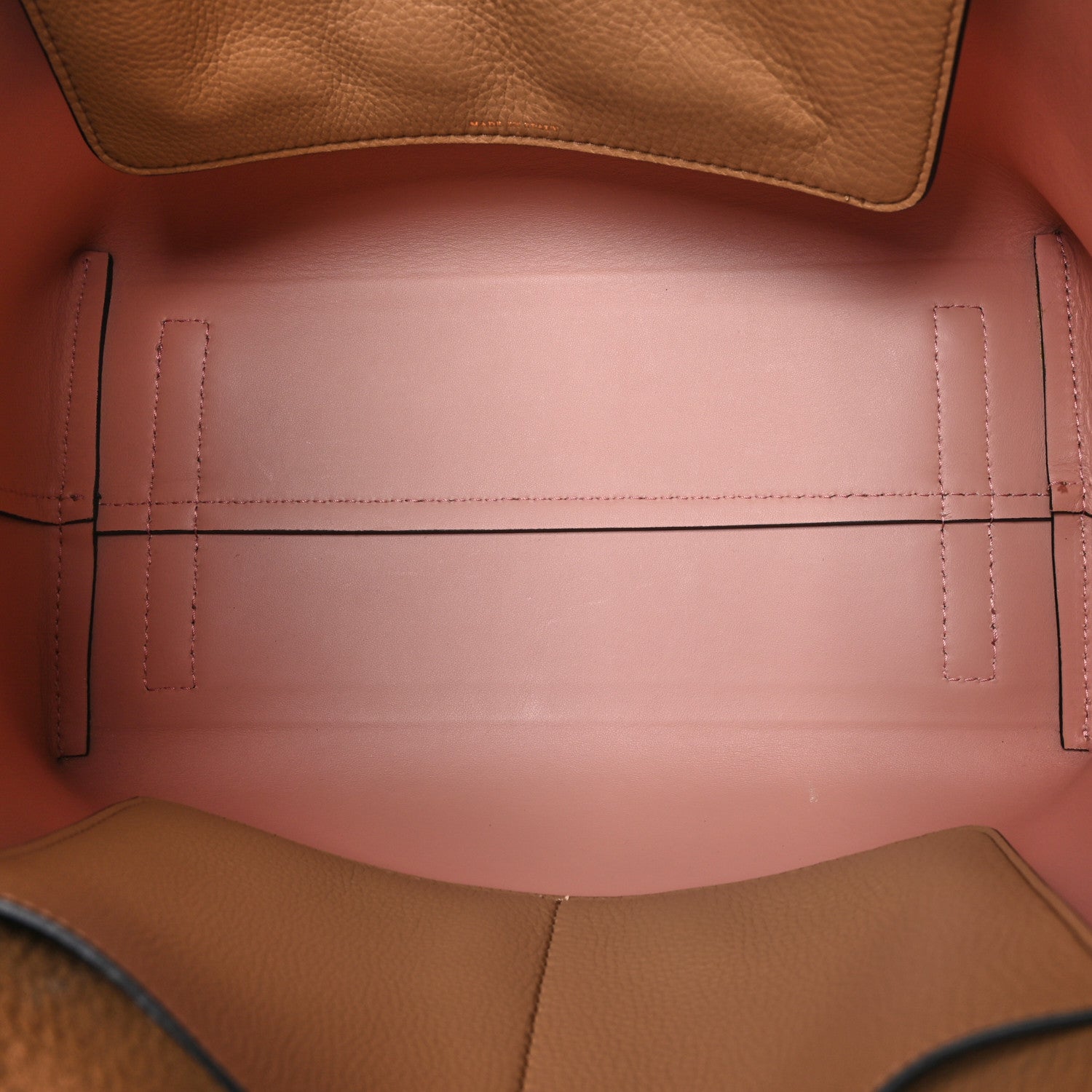Burberry Marais Calfskin Horse Rainbow Medium Belt Bag Camel 5 of 8