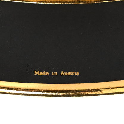 Hermes Enamel Printed Wide Bracelet 70 5 of 5