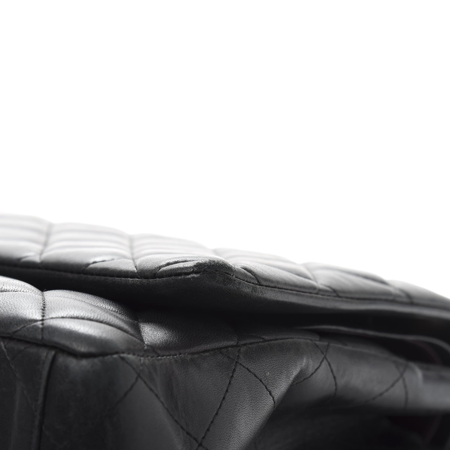 Chanel Lambskin Quilted Maxi Double Flap Black 17 of 20