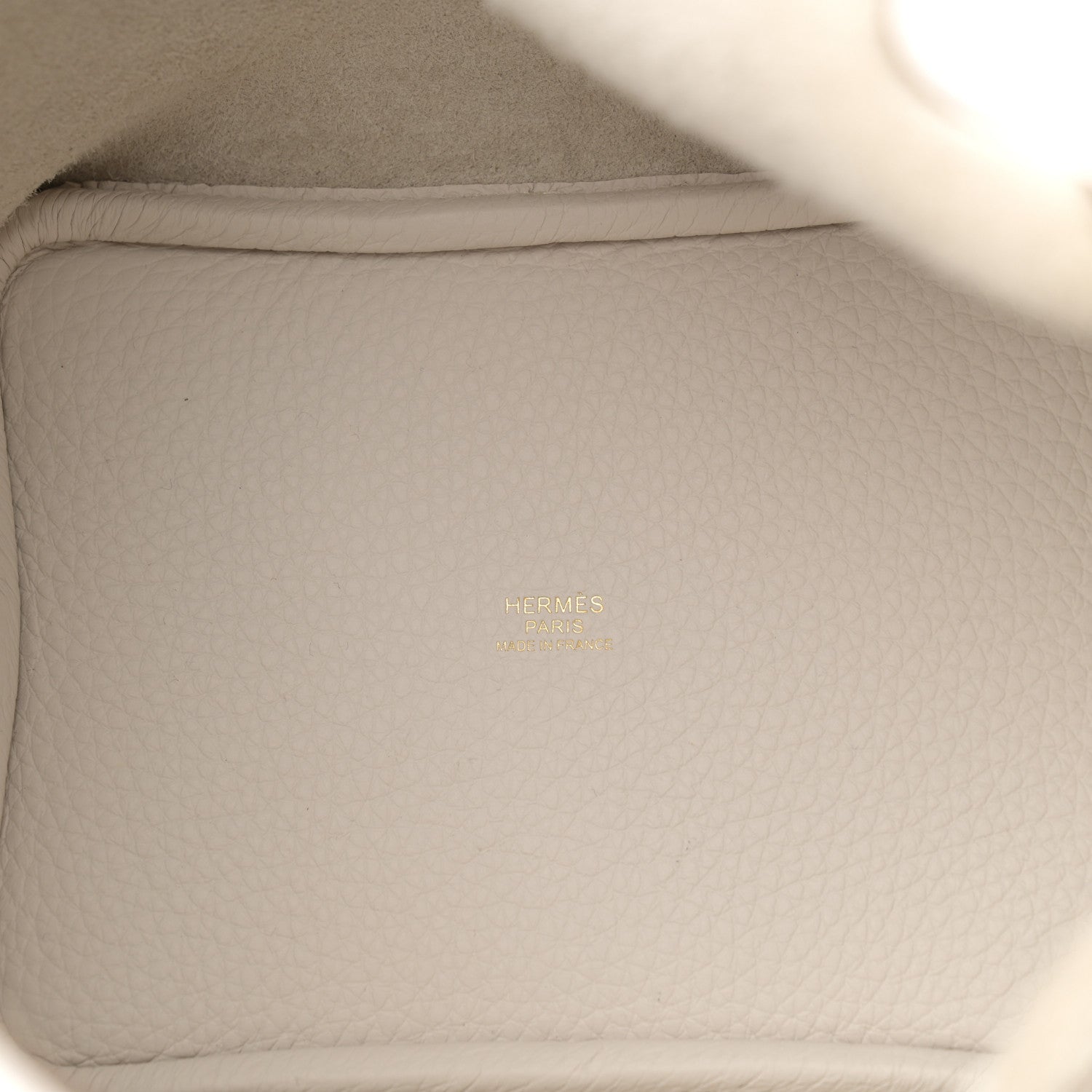 Hermes Taurillon Clemence Picotin Lock 18 PM Gris Pale 5 of 11