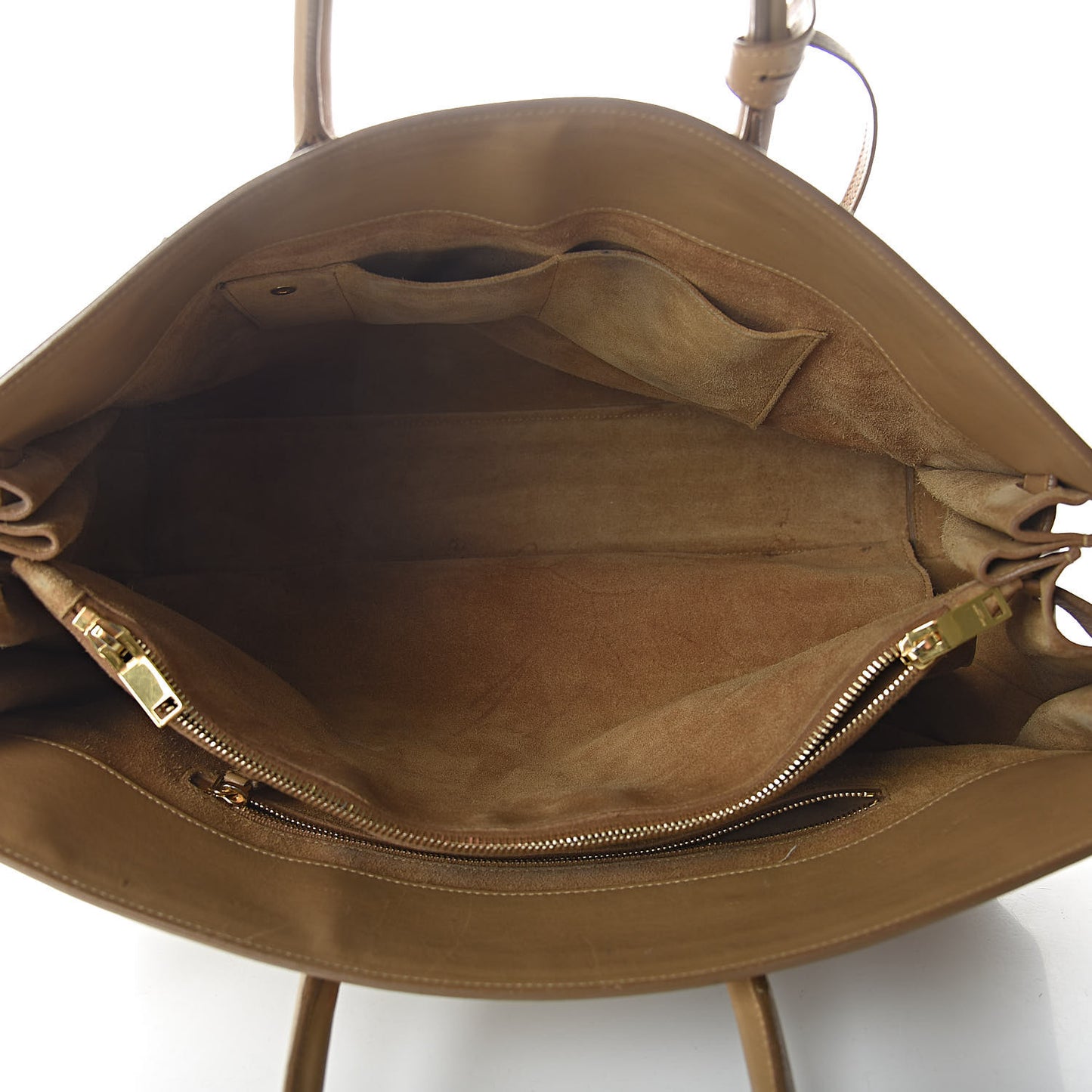 Calfskin Large Sac de Jour Carryall Tan