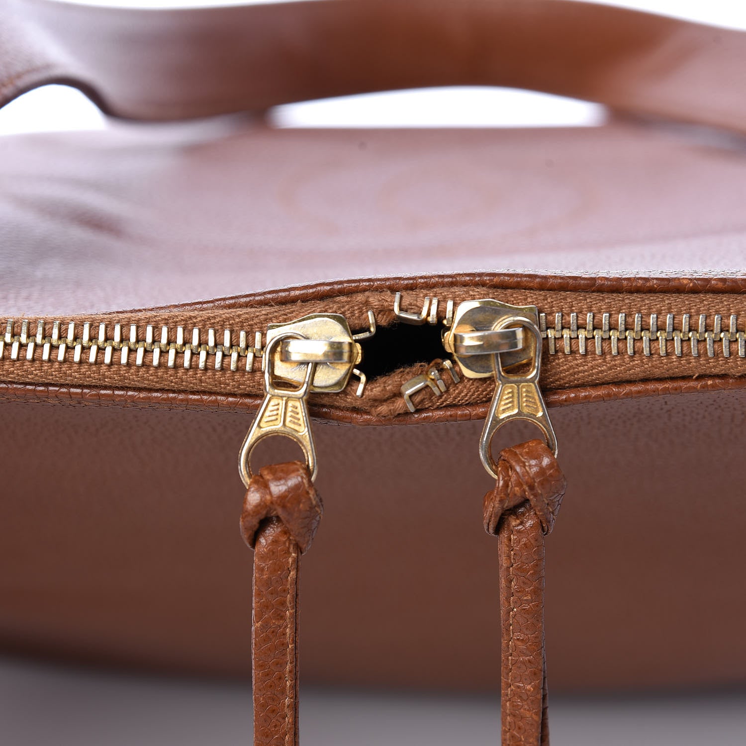 Chanel Caviar Large CC Shoulder Bag Brown 22 of 22