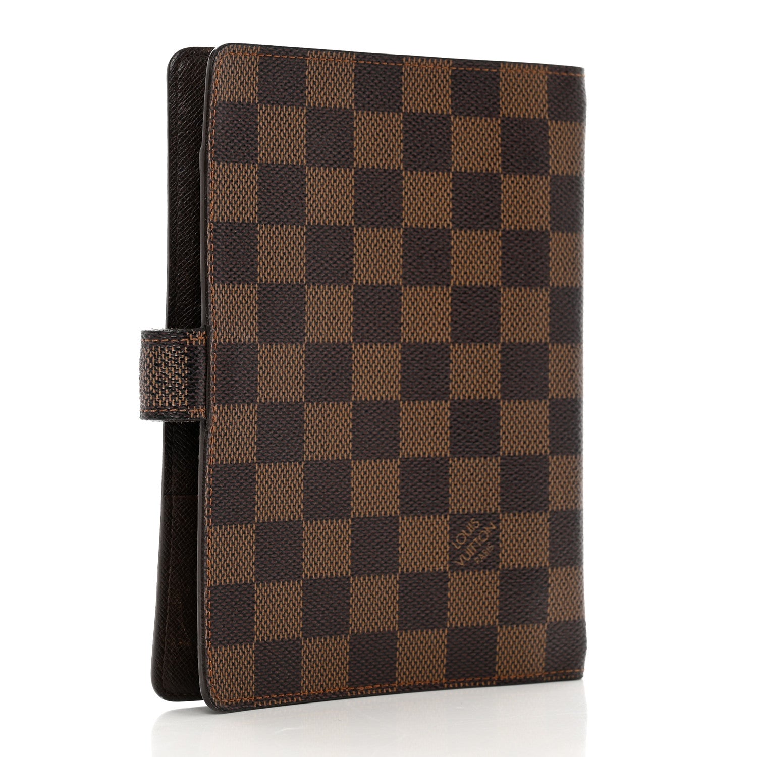 Louis Vuitton Damier Ebene Medium Ring Agenda Cover 3 of 10