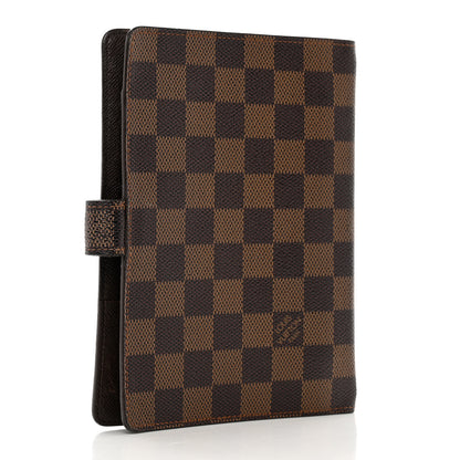 Louis Vuitton Damier Ebene Medium Ring Agenda Cover 3 of 10