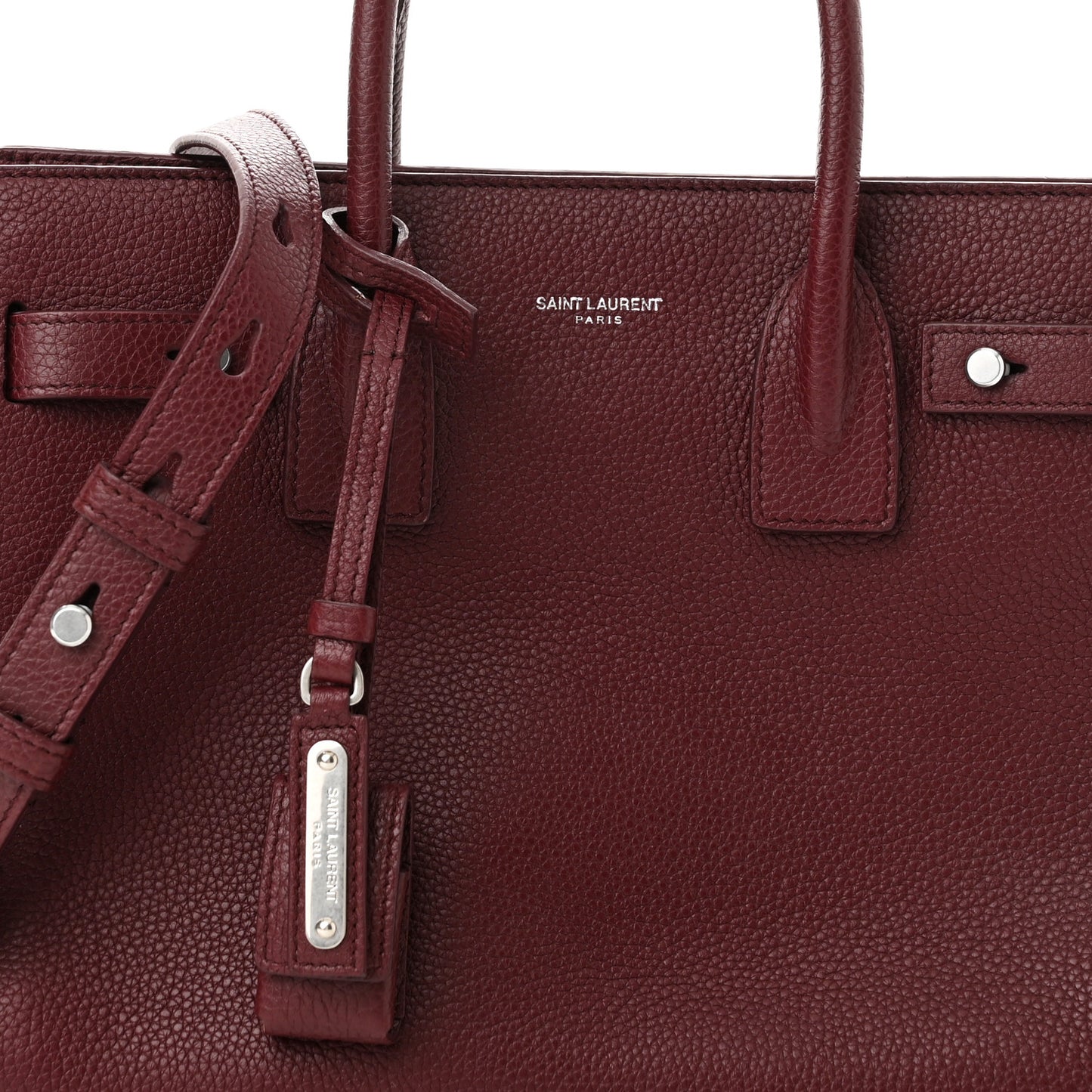 Grained Calfskin Baby Supple Sac De Jour Palissandre