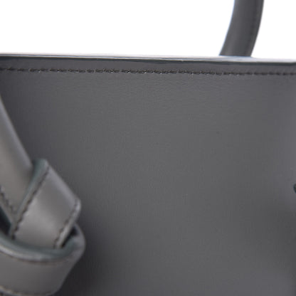 Celine Smooth Calfskin Small Tie Knot Tote Crystal Grey 12 of 13