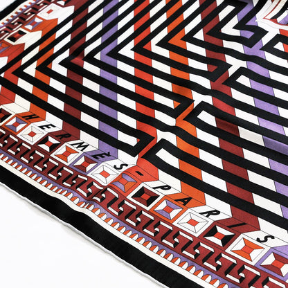 Hermes Silk Le Fil D'Ariane Scarf 90 4 of 6