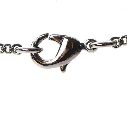 Chanel Ruthenium Crystal CC Moon Pendant Necklace 5 of 7