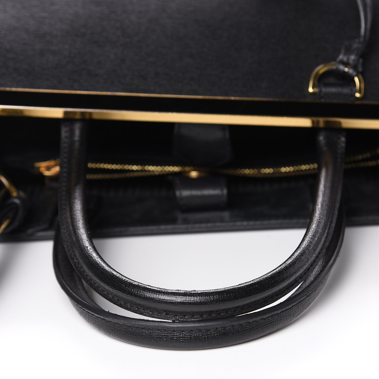 Fendi Vitello Elite Regular 2Jours Tote Black 14 of 19