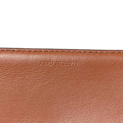 Celine Triomphe Canvas Small Triomphe Wallet Tan 8 of 12