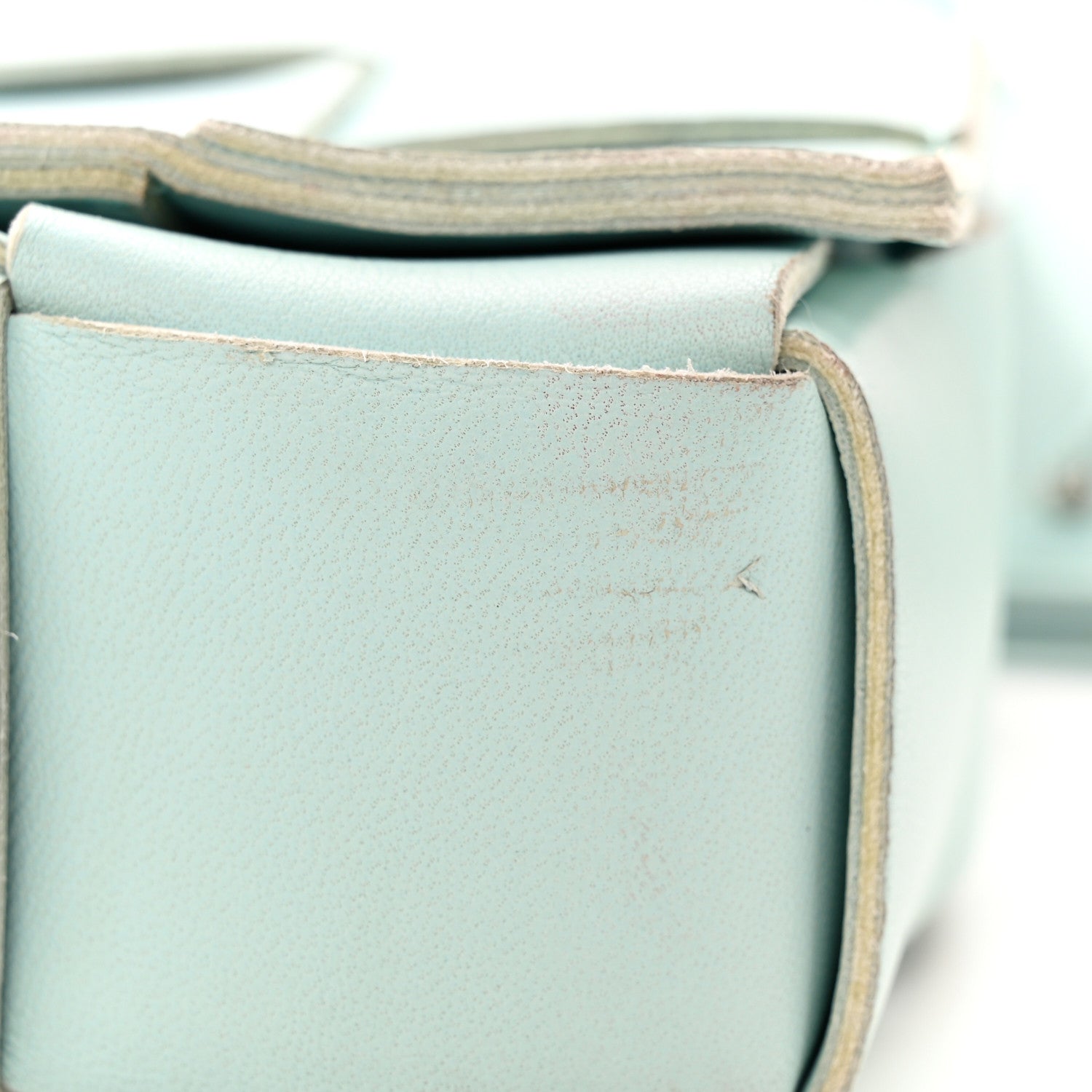 Bottega Veneta Nappa Maxi Intreccio Cassette Bag Teal Washed 11 of 13