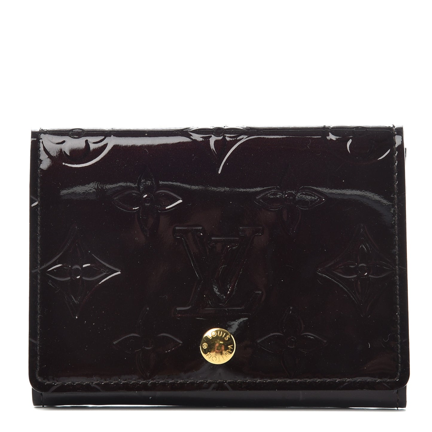 Vernis Business Card Holder Amarante