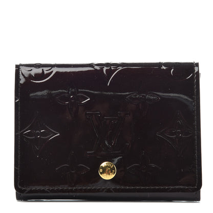 Louis Vuitton Vernis Business Card Holder Amarante 1 of 6