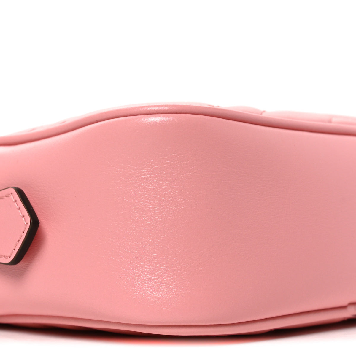 Calfskin Matelasse Mini GG Marmont Chain Shoulder Bag Wild Rose