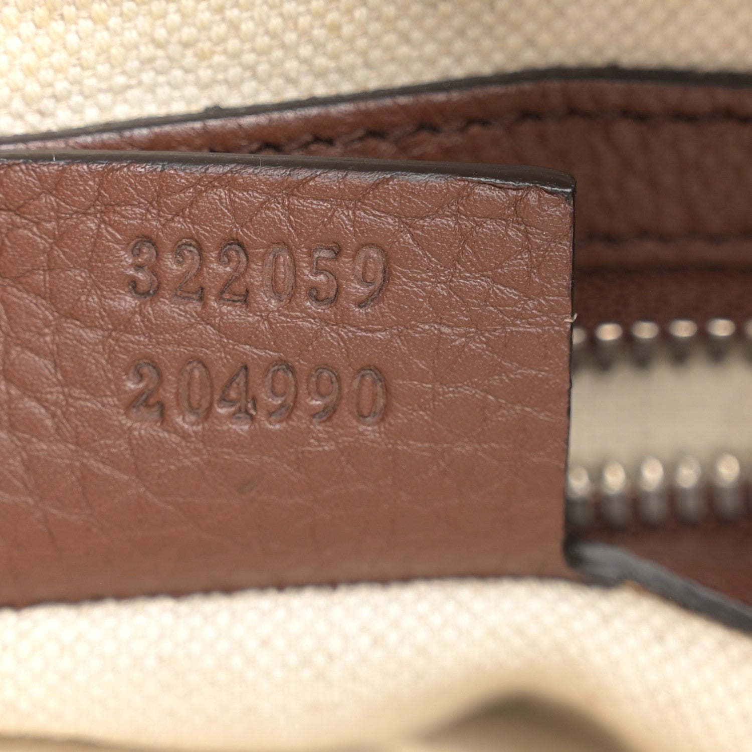 Gucci Pebbled Calfskin Medium Soho Messenger Bag Brown 7 of 13