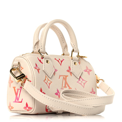 Louis Vuitton Empreinte Monogram Nano Speedy Sunrise Aquarelle 3 of 10
