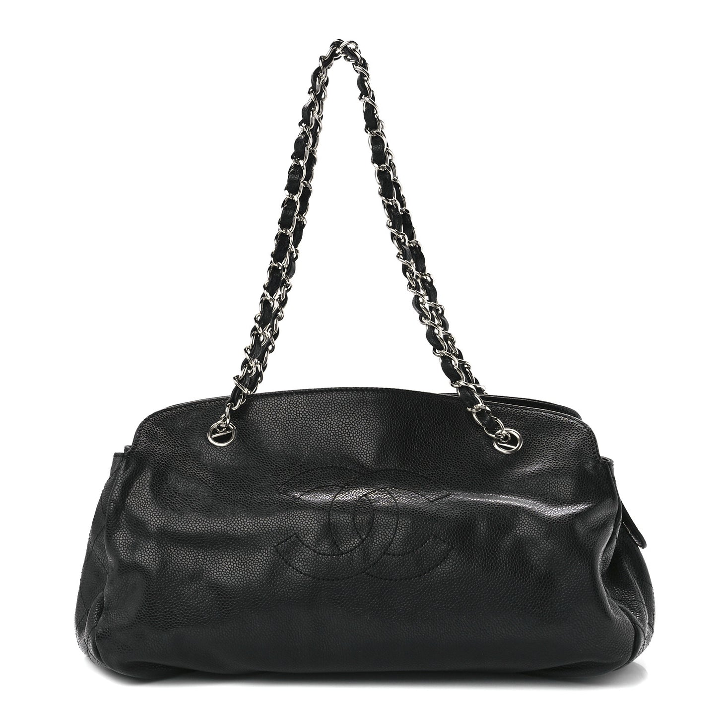 Caviar 31 CC Shoulder Bag Black