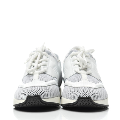 Hermes Calfskin Womens Athlete Sneakers 38.5 White Multicolor 2 of 8