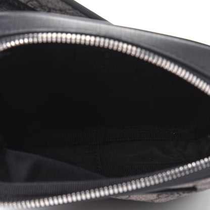 Gucci GG Supreme Monogram Web Belt Bag Black 5 of 15