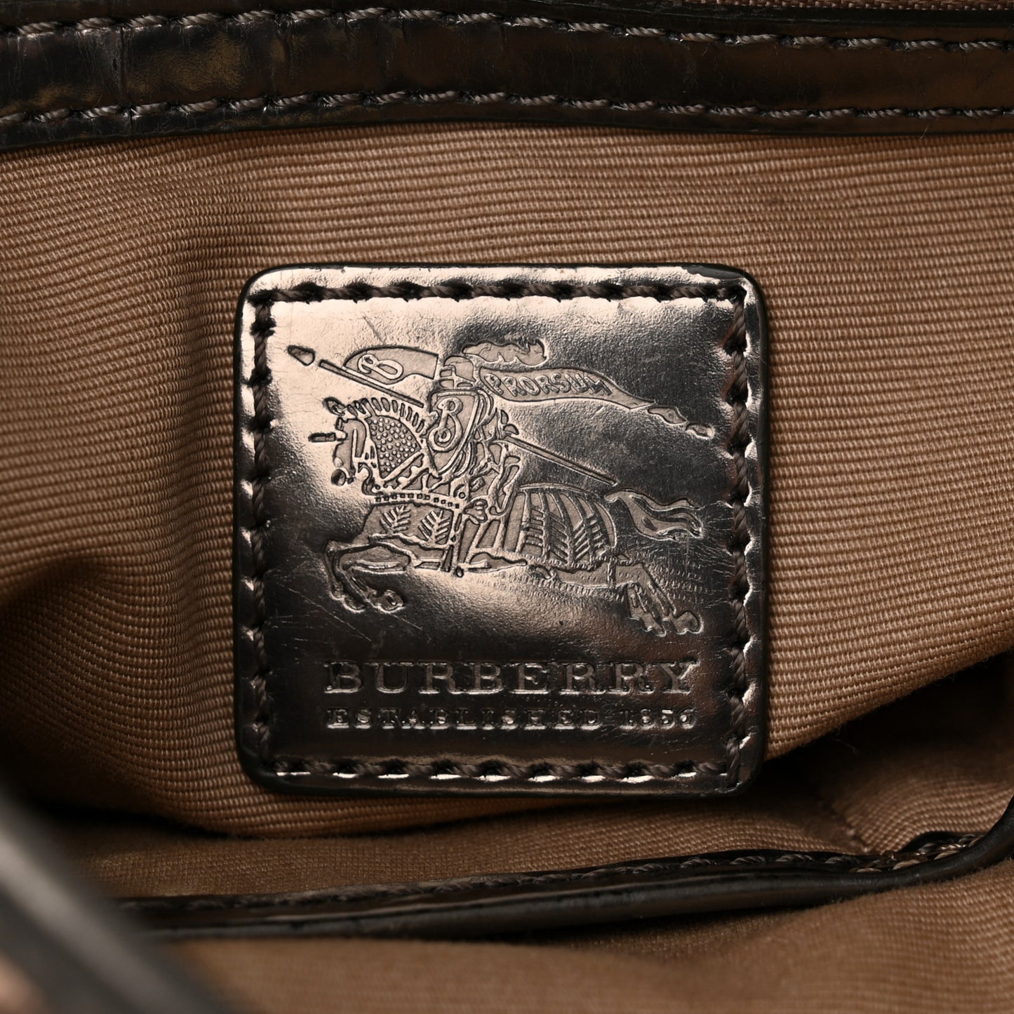 Supernova Check Small Dryden Crossbody Bag Silver