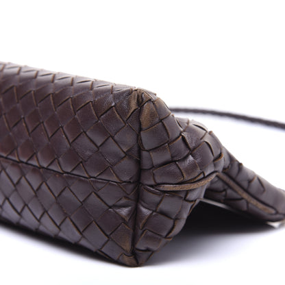 Bottega Veneta Nappa Intrecciato Mini Shoulder Bag Ebano 7 of 13