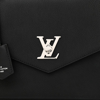 Louis Vuitton Soft Calfskin My Lockme Top Handle Black 8 of 10