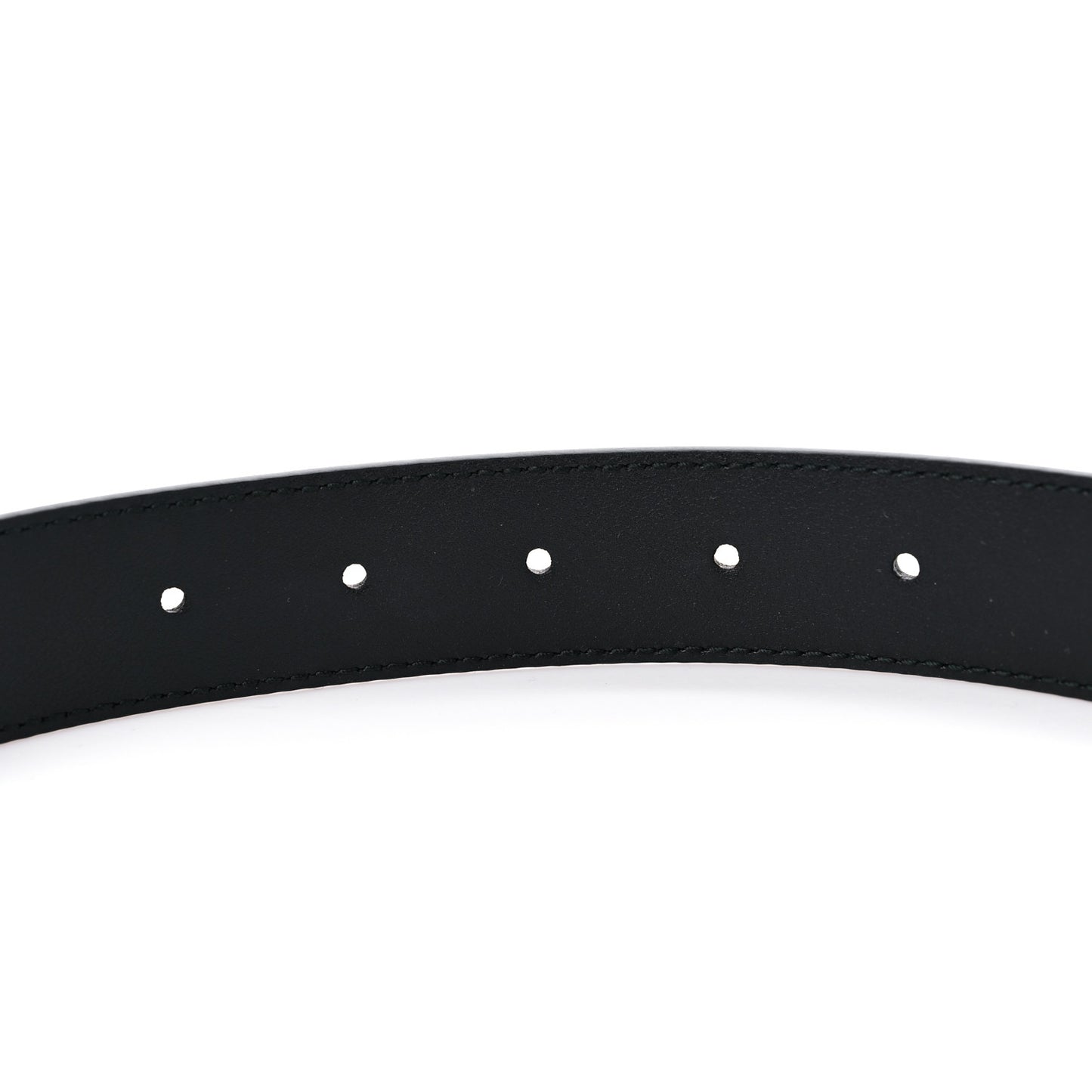 Plutone Calfskin Interlocking G 30mm Belt 85 34 Black