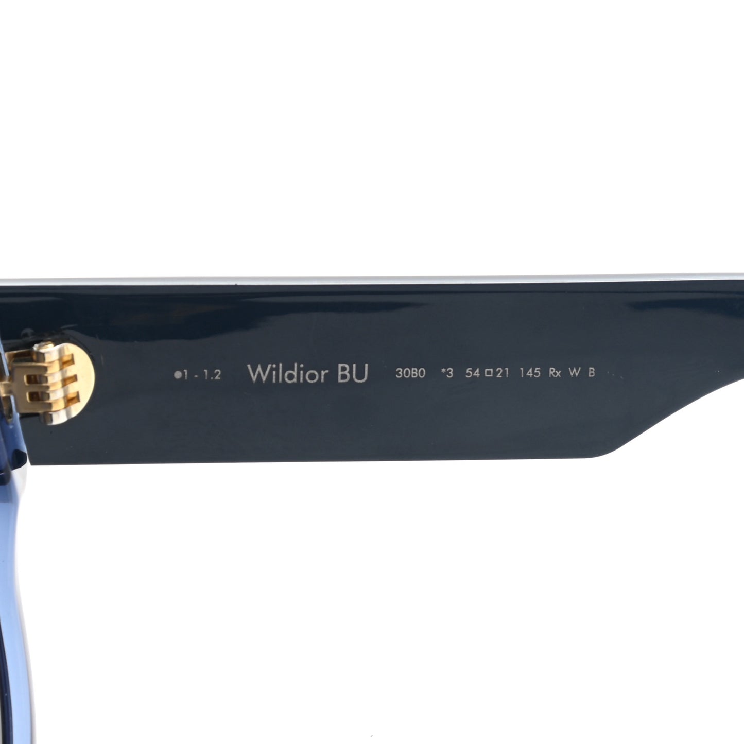 Acetate DiorID2 Sunglasses Blue