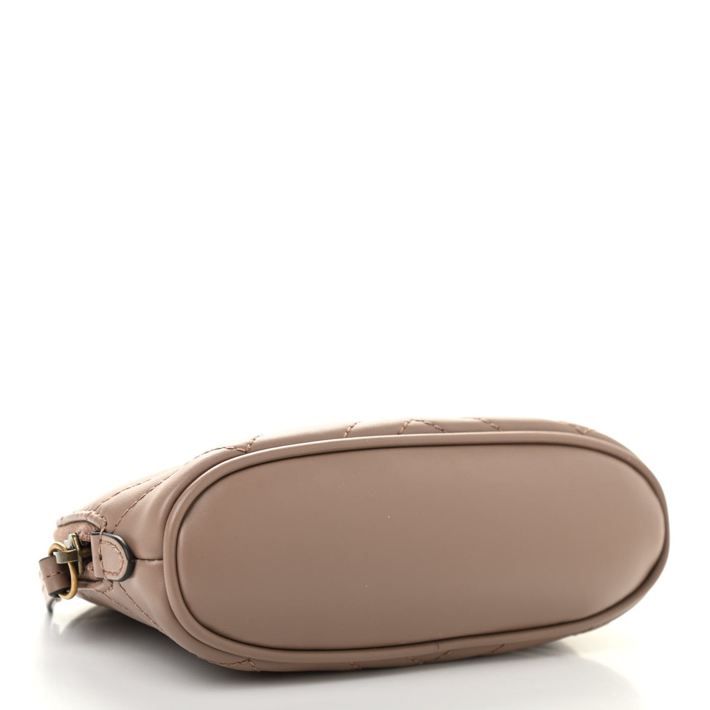 Calfskin Matelasse GG Marmont Pouch Cosmetic Case Porcelain Rose