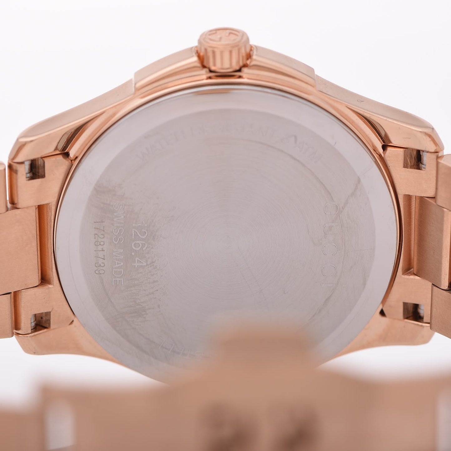 Stainless Steel 38mm G-Timeless Diamante Quartz Watch Rose