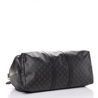 Louis Vuitton Monogram Eclipse Keepall Bandouliere 55 4 of 9
