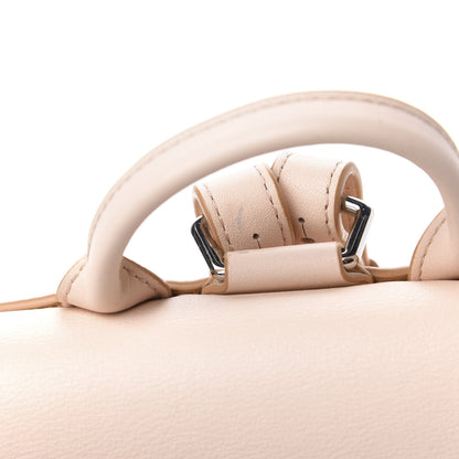 MCM Calfskin Essential Monogram Small Backpack Bisque 6 of 12