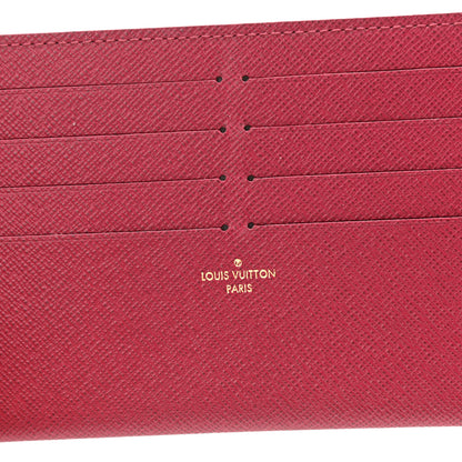 Louis Vuitton Calfskin Felicie Card Holder Insert Fuchsia 6 of 6