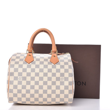 Louis Vuitton Damier Azur Speedy 25 10 of 10