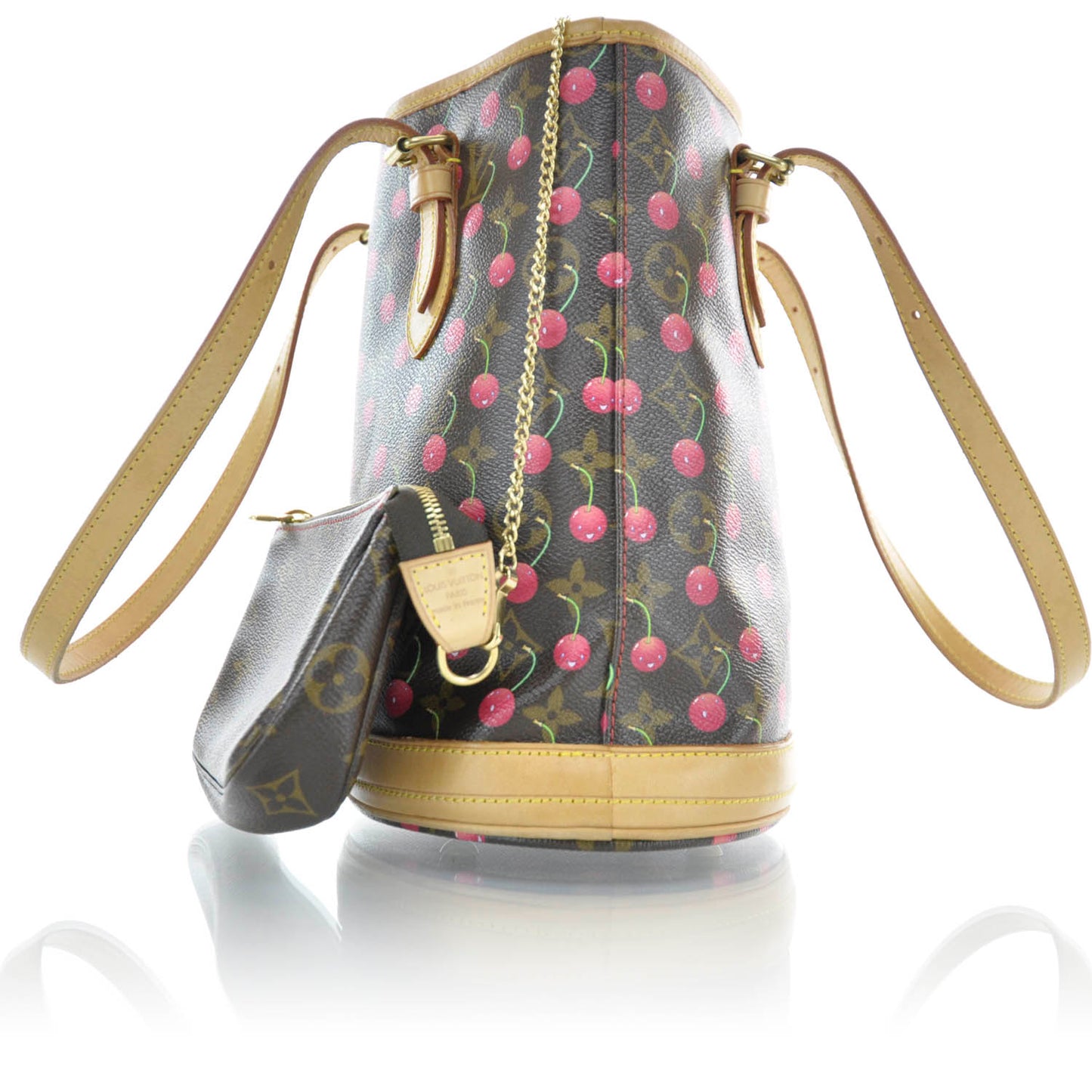 Monogram Cerises Bucket Bag