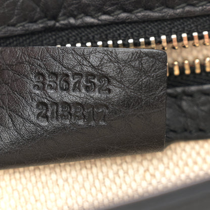 Gucci Pebbled Calfskin Medium Soho Flap Crossbody Black 7 of 10