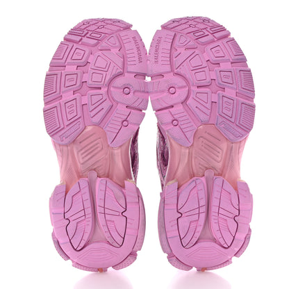 Balenciaga Mesh Rubber Womens Runner Sneakers 39 Pink 5 of 8