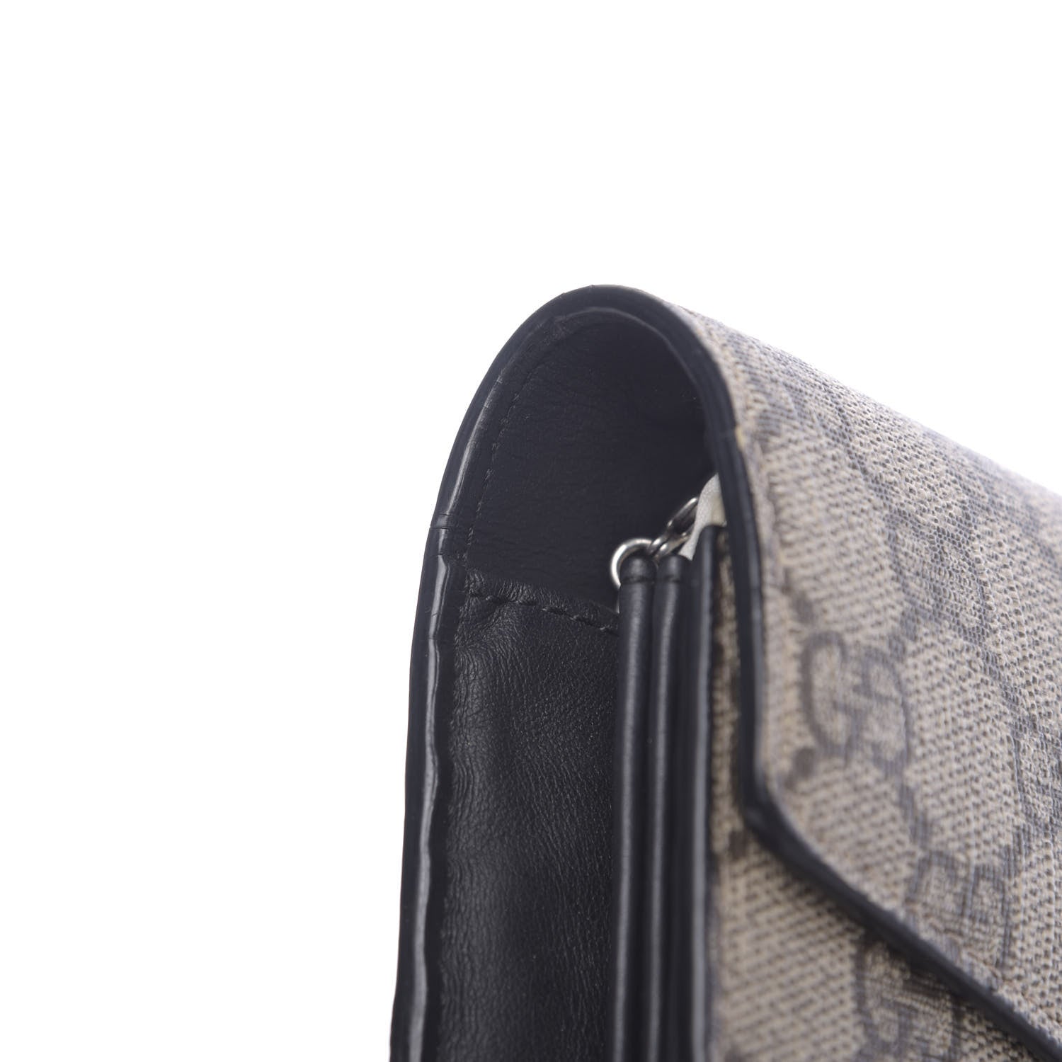 Gucci GG Supreme Monogram Mini Dionysus Chain Wallet Beige Black 9 of 13