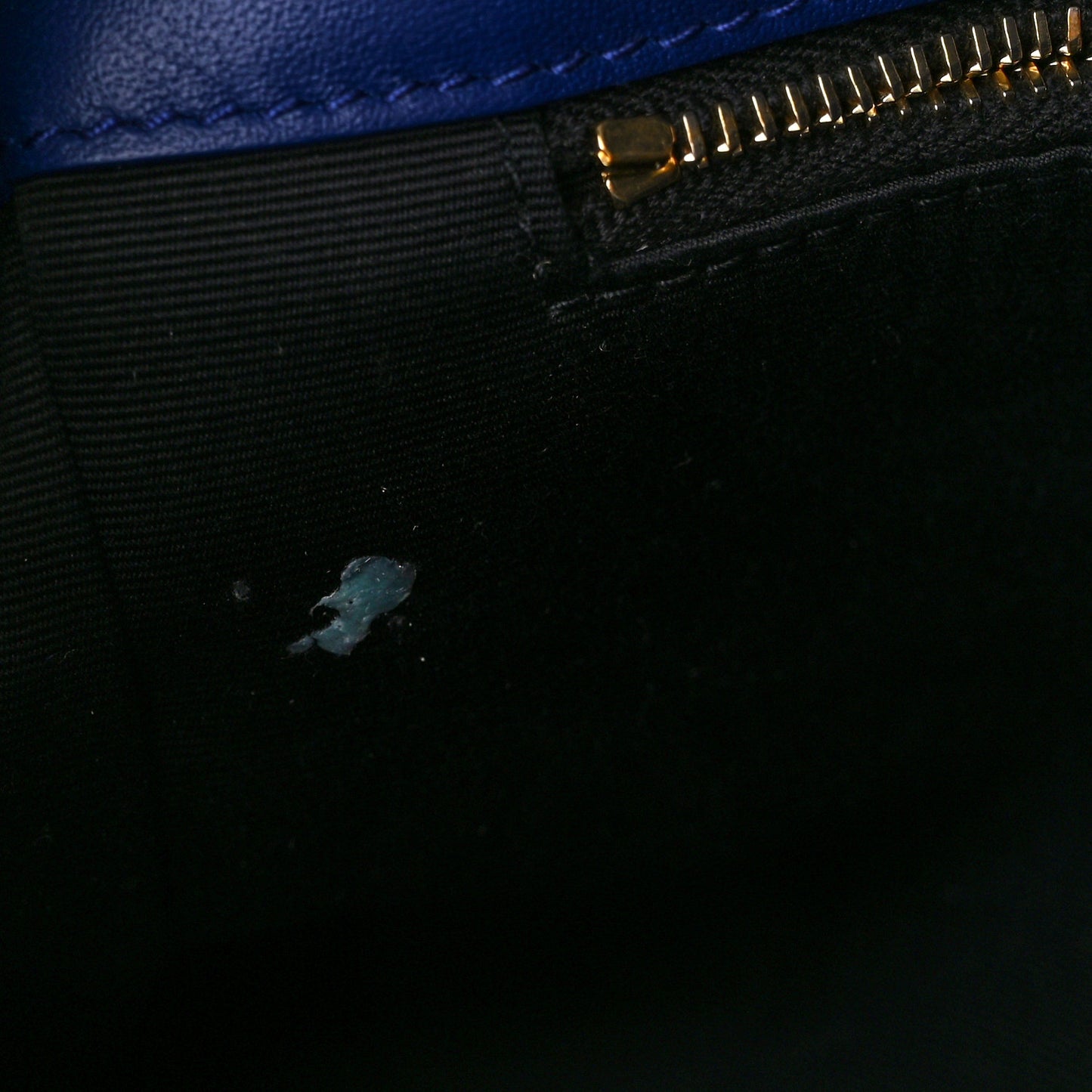 Raffia Calfskin Monogram Medium Niki Chain Satchel Blue