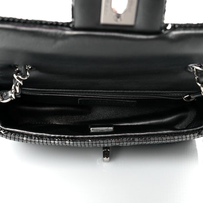 Chanel Faded Metallic Mesh Extra Mini Flap Silver 5 of 10