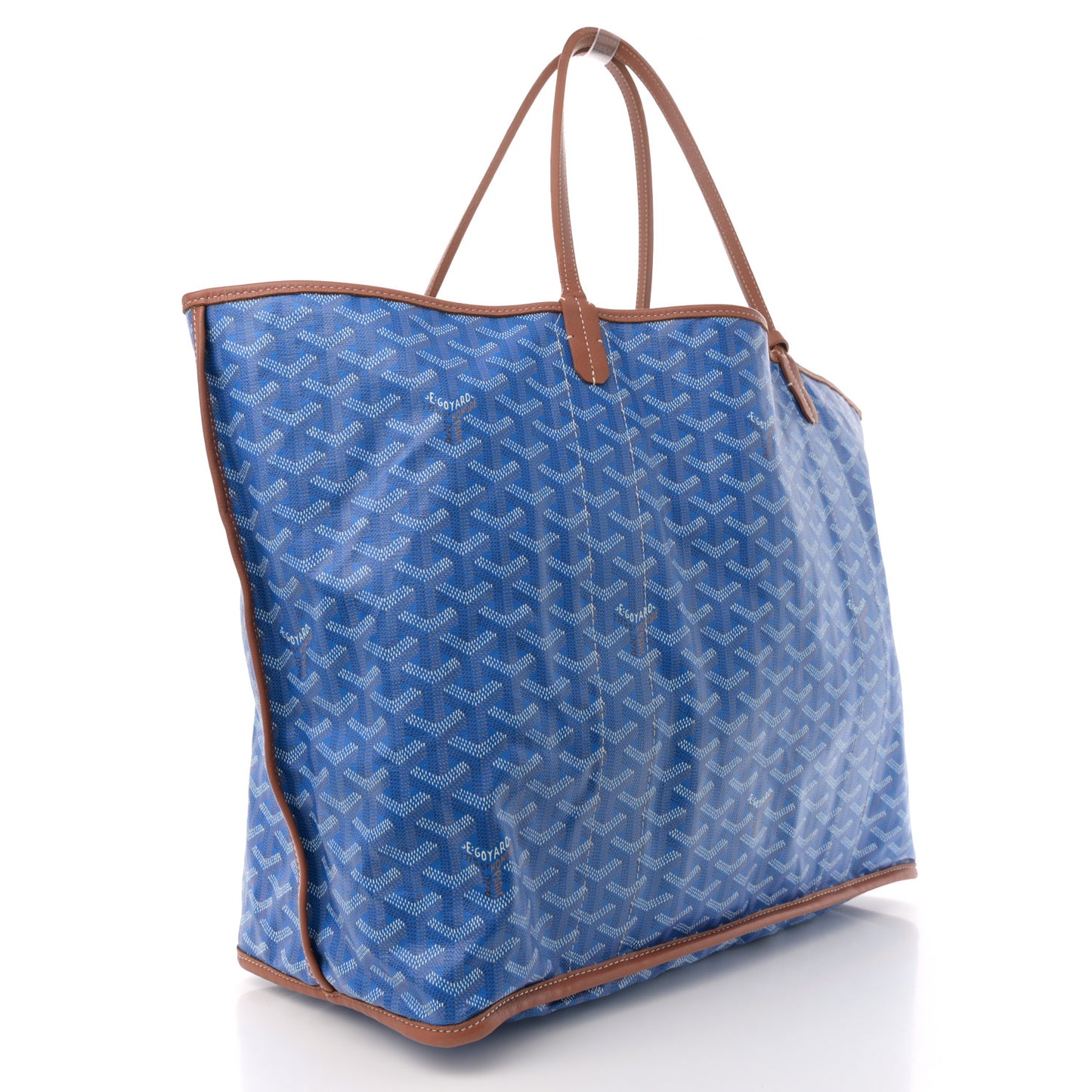 Goyardine Reversible Pertuis GM Sky Blue