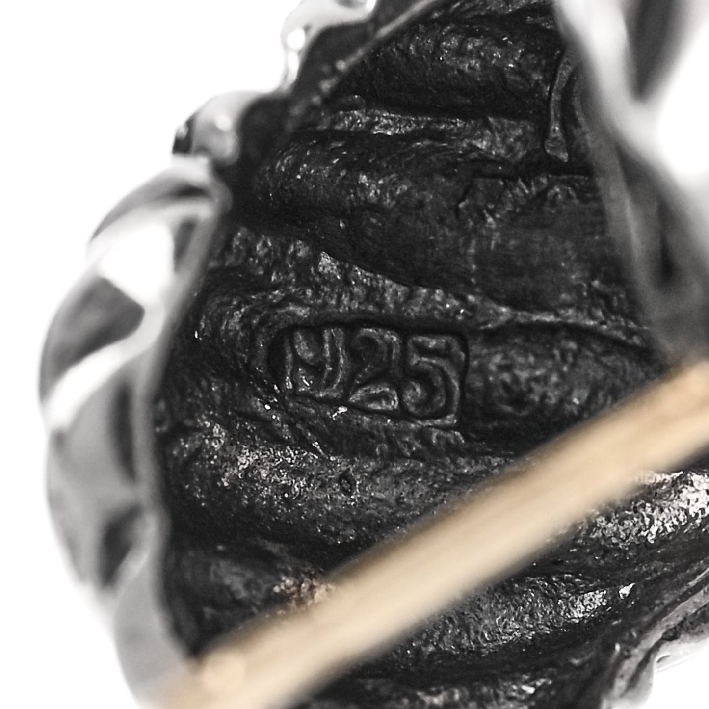 Sterling Silver 11mm Sculpted Cable Shrimp Earrings