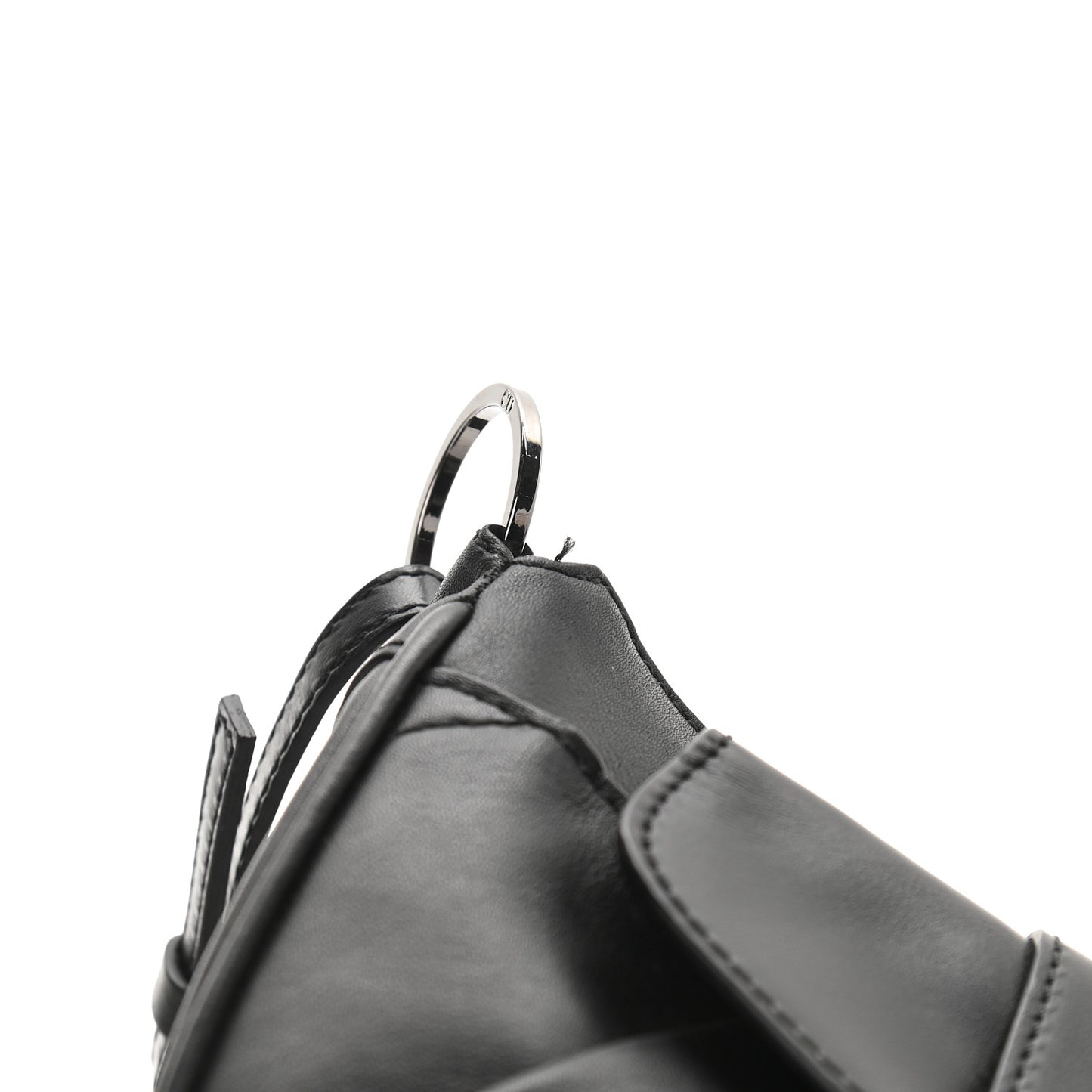 Calfskin Shoulder Bag Black