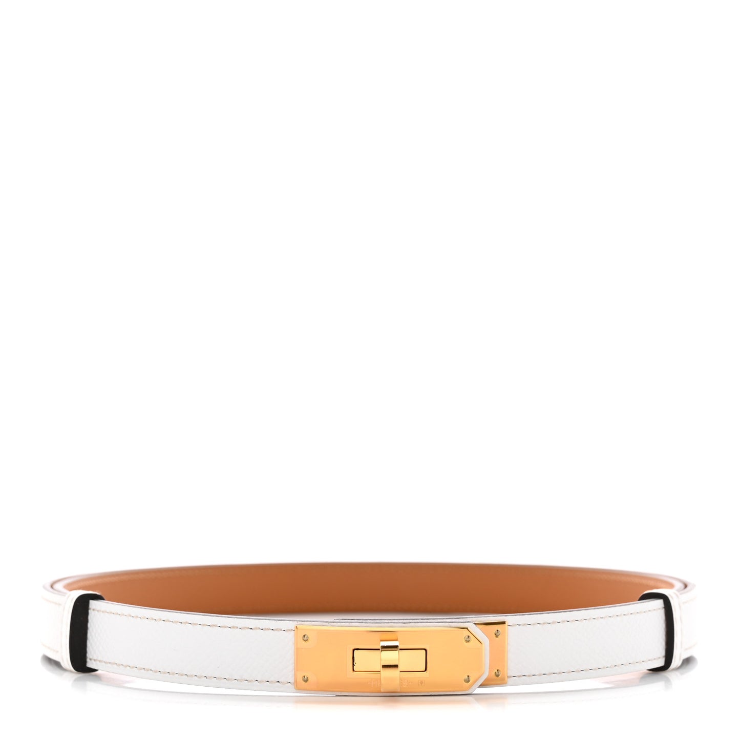 Epsom Kelly Belt White