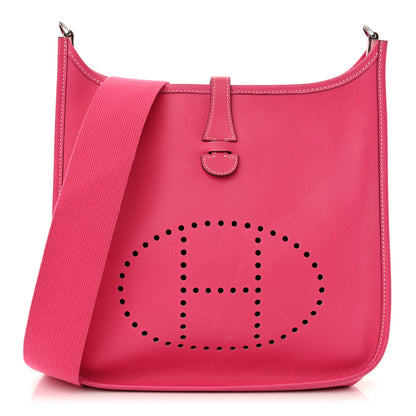 Hermes Epsom Evelyne PM Rose Tyrien 1 of 12