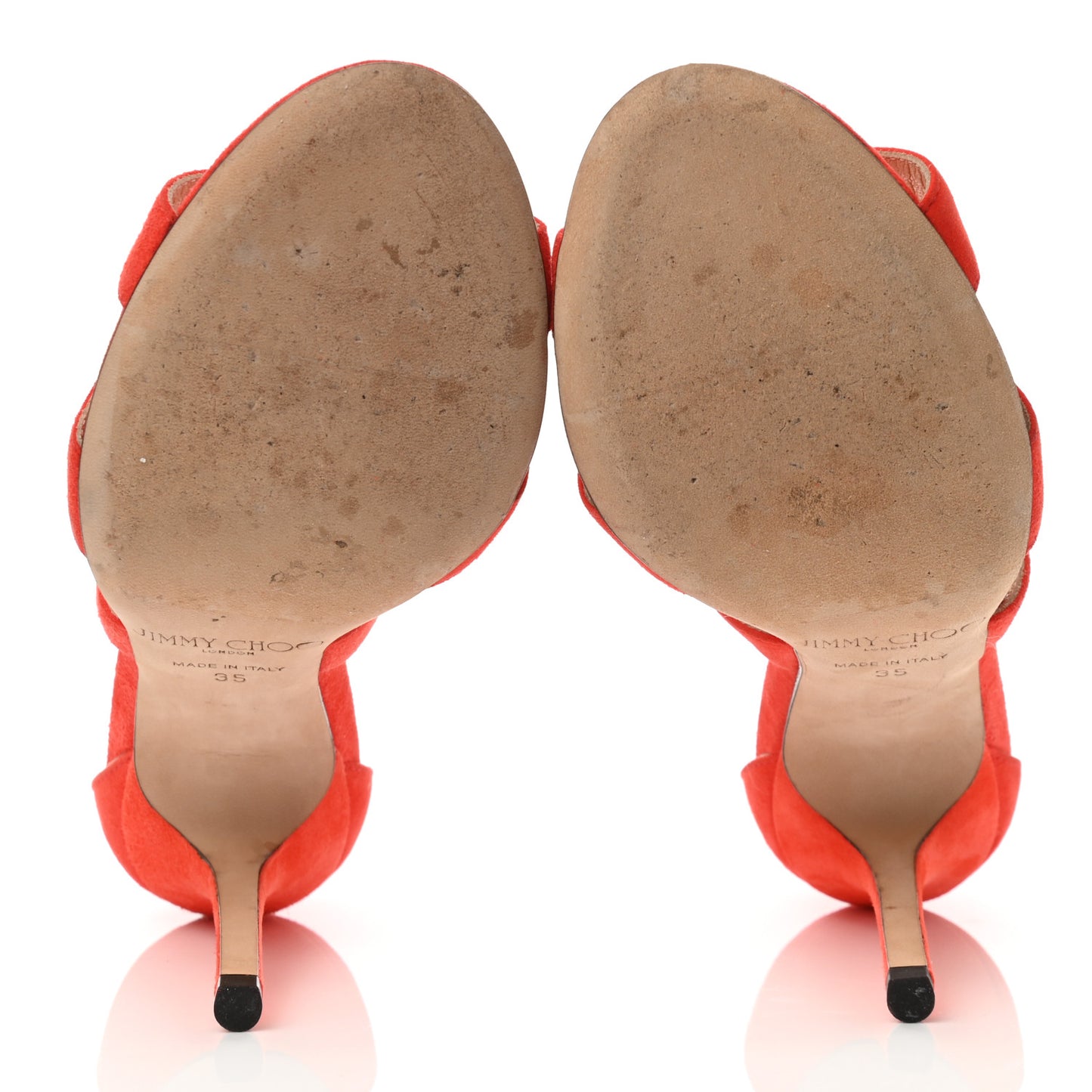 Suede Lottie Sandals 35 Fire