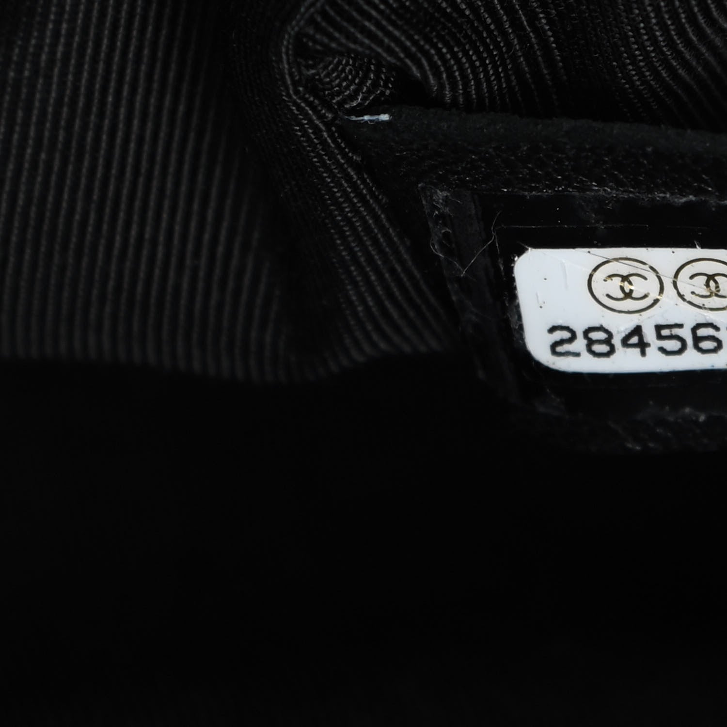Chanel Calfskin Quilted Medium Boy Flap Black 9 of 9