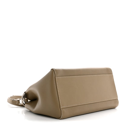 Fendi Nappa Mini Peekaboo Iconic Satchel Tortora 4 of 15