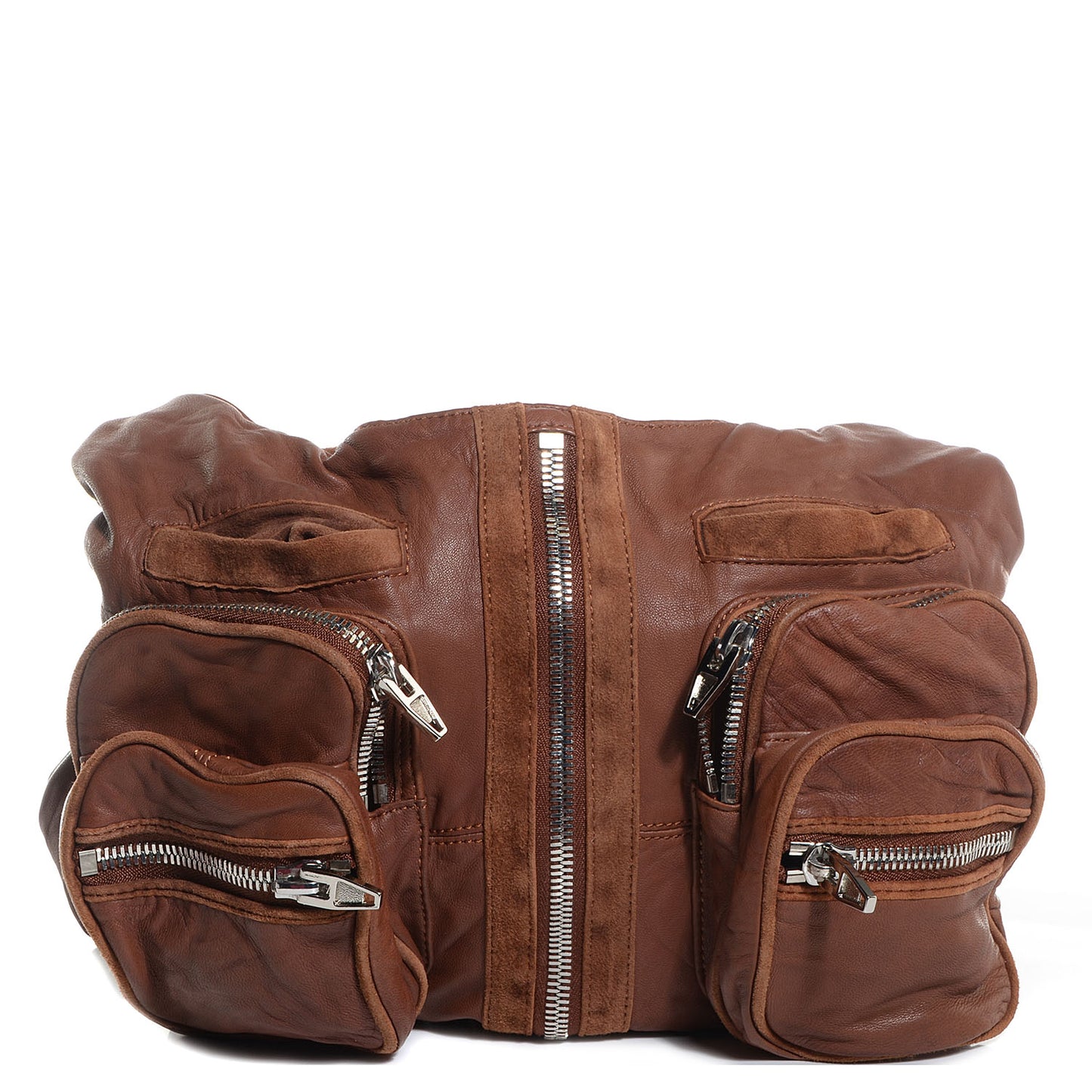 Leather Suede Donna Hobo Luggage
