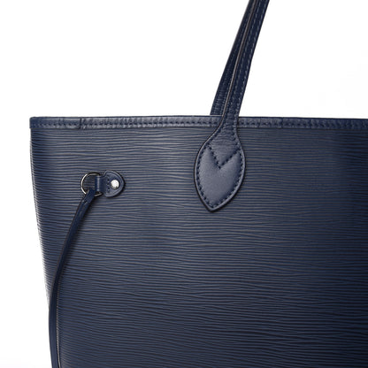 Louis Vuitton Epi Neverfull MM Indigo 10 of 10